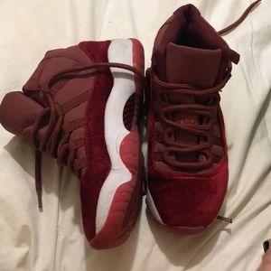Women’s Velvet Air Jordan 11s